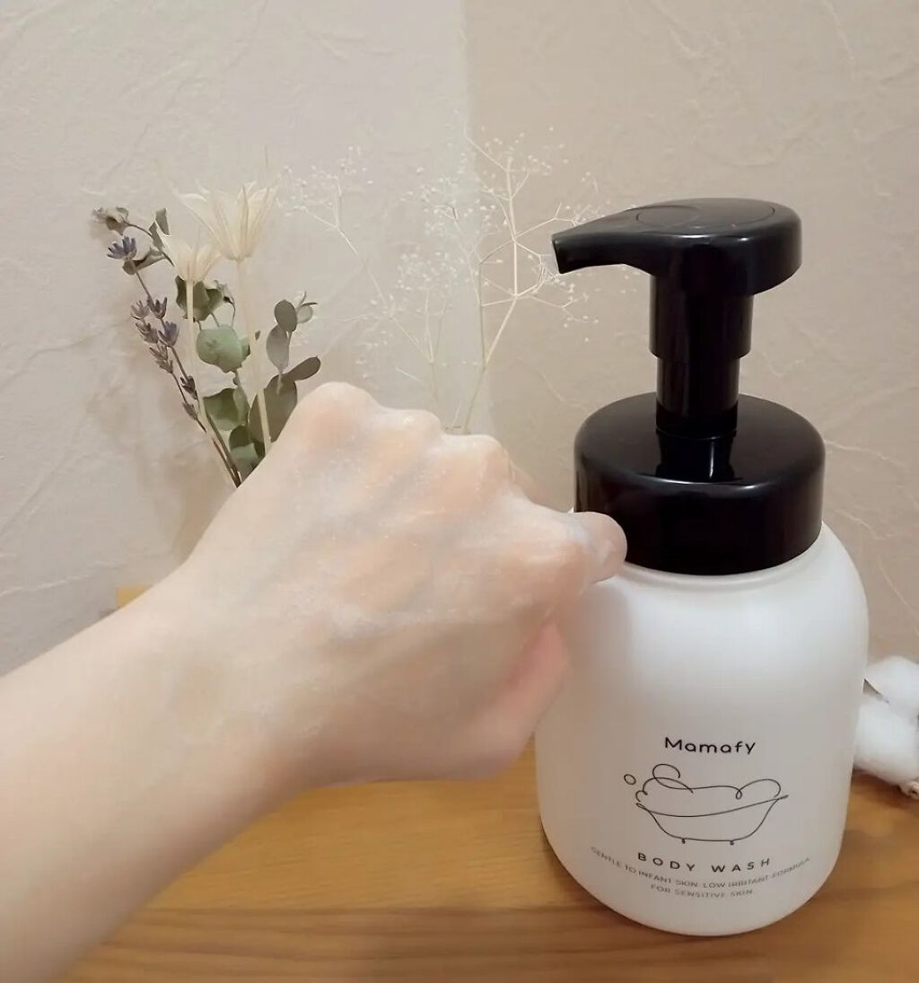 たっぷり泡ボディウォッシュ/Mamafy/ボディソープを使ったクチコミ（3枚目）