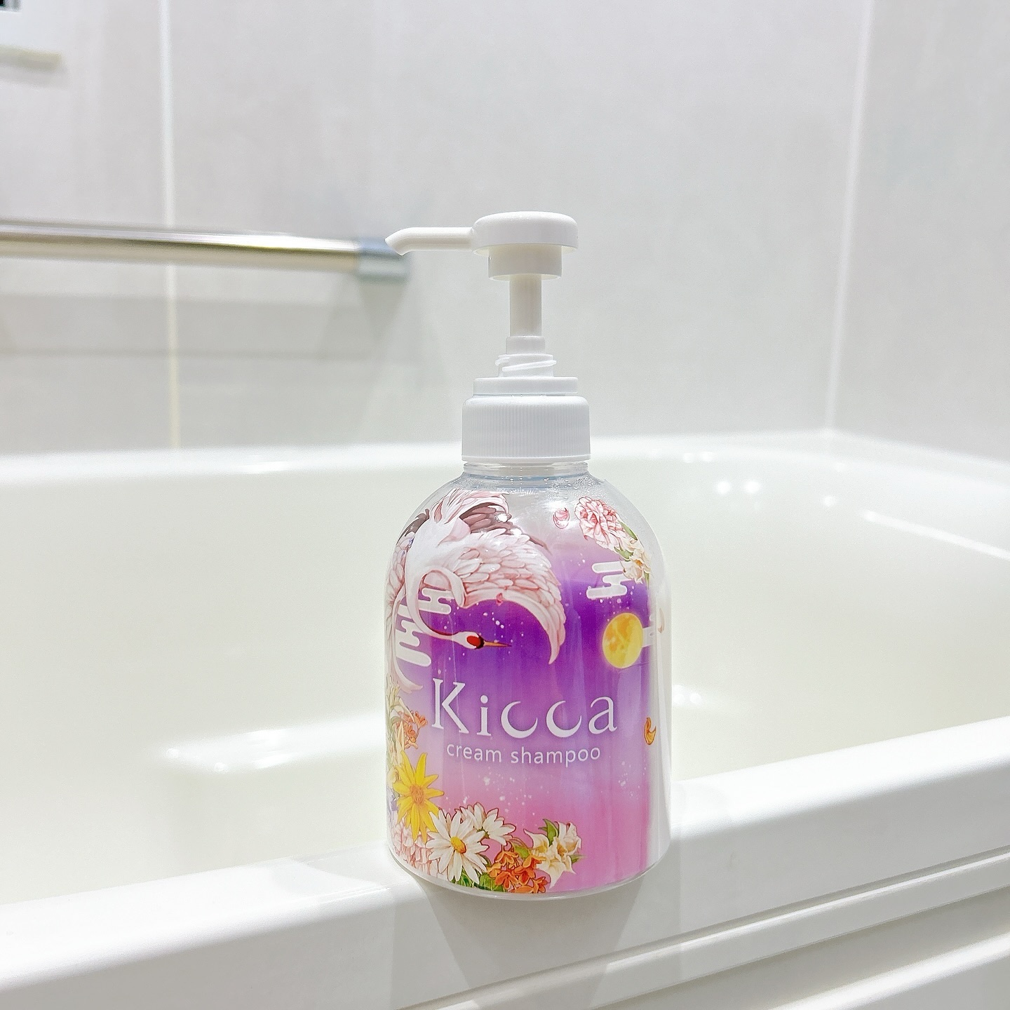 Kicca クリームシャンプー 380g/Kicca/市販シャンプーを使ったクチコミ（2枚目）