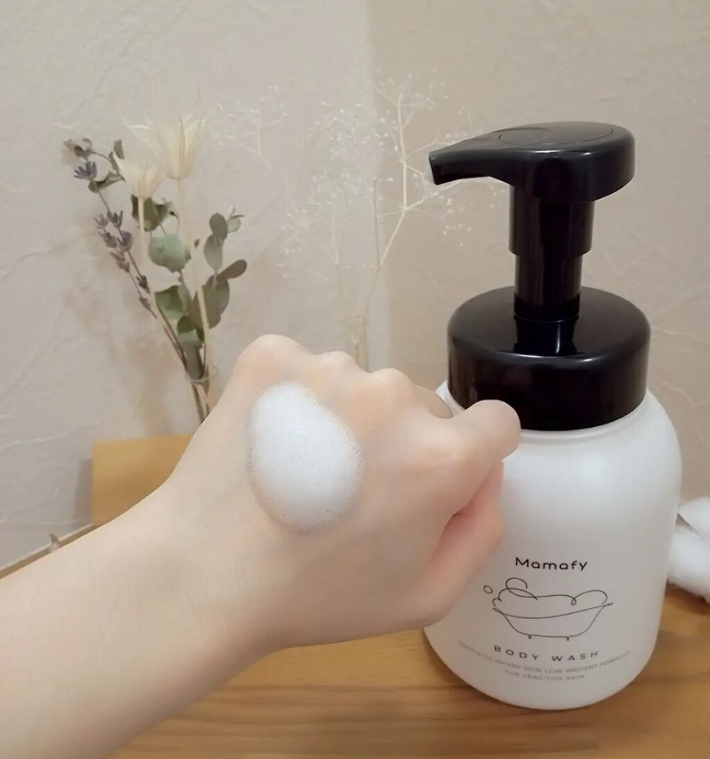 たっぷり泡ボディウォッシュ/Mamafy/ボディソープを使ったクチコミ（1枚目）