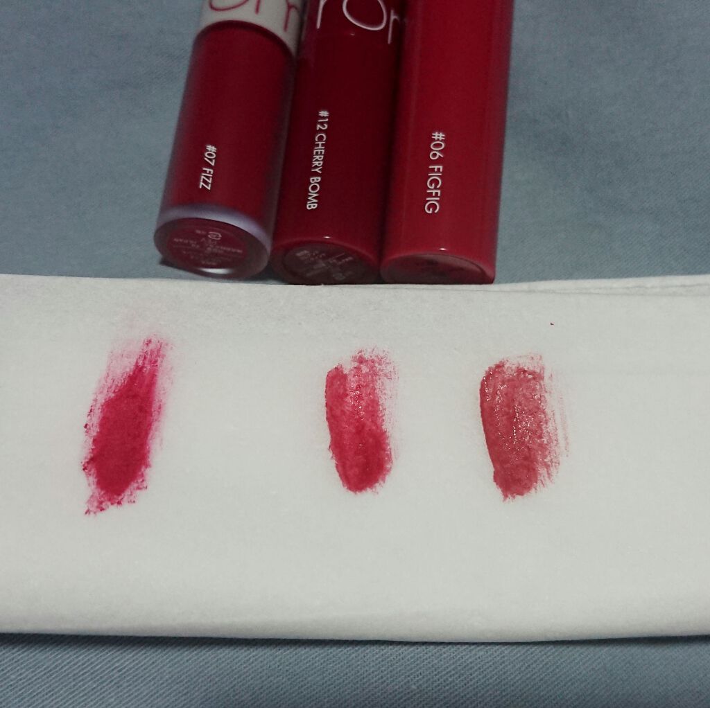 ベストティントエディション ミニリップキット 01 ウォームトーン/rom&nd/リップティントを使ったクチコミ（3枚目）