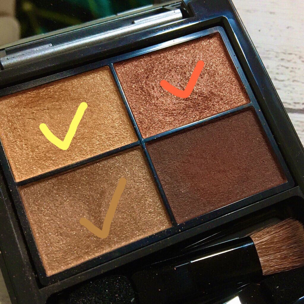 パレットアイシャドウ/&be/アイシャドウパレットを使ったクチコミ(4枚目)