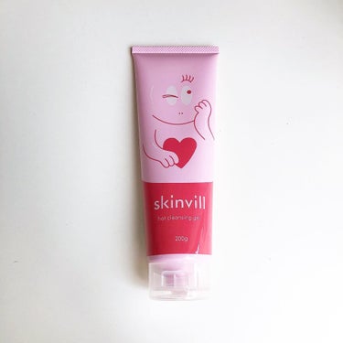 skinvill ホットクレンジングジェルPAのクチコミ「.
 #スキンビル  #skinvill 

一時期流行ってたスキンビルの期間限定商品が半額に.....」（1枚目）