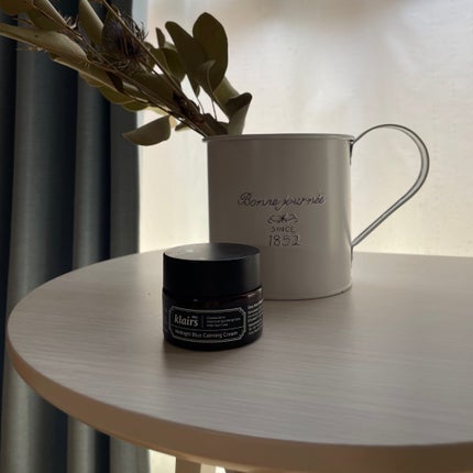 ミッドナイトブルーカーミングクリーム/Klairs/フェイスクリームを使ったクチコミ(3枚目)