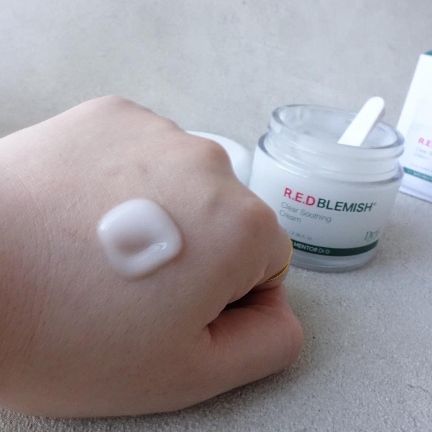 レッドブレミッシュ クリアスージングクリーム/Dr.G/フェイスクリームを使ったクチコミ(8枚目)