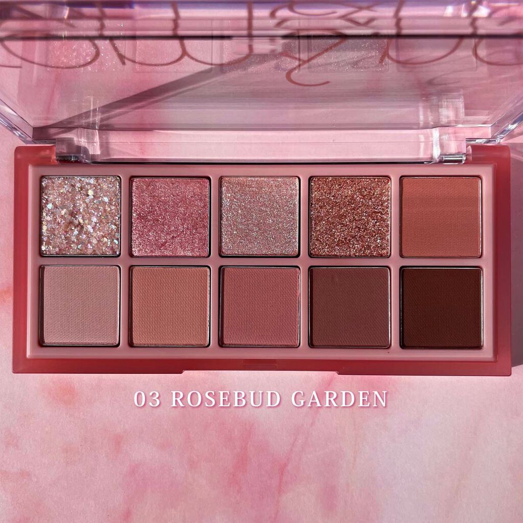 ベターザンパレット/rom&nd/アイシャドウパレットを使ったクチコミ（3枚目）