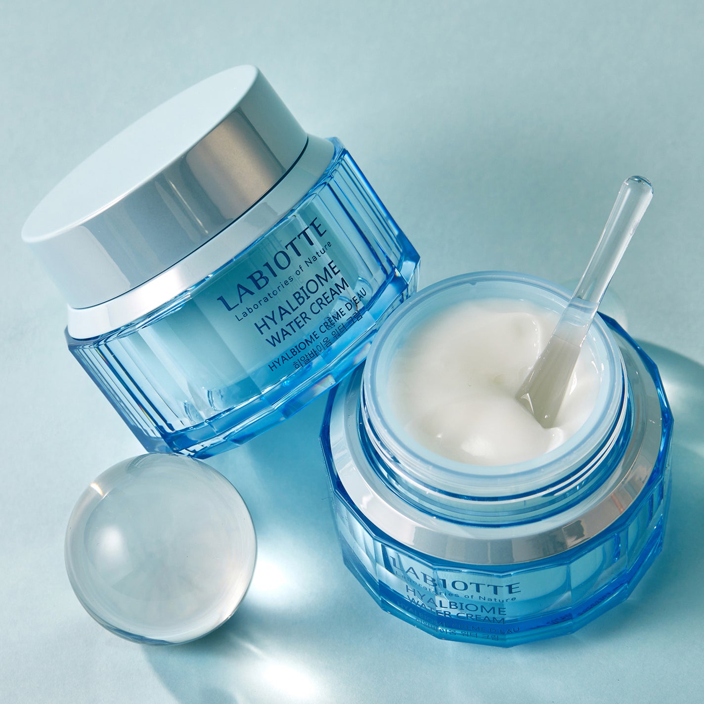 ヒアルバイオーム ウォーター スキンケアセット(アンプル+クリーム) LABIOTTE