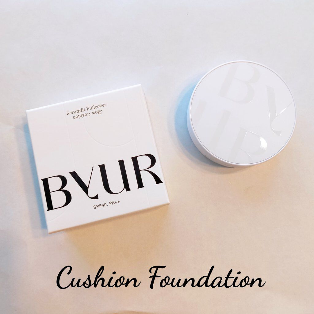 セラムフィット フルカバー グロークッション/ByUR/クッションファンデーションを使ったクチコミ（1枚目）