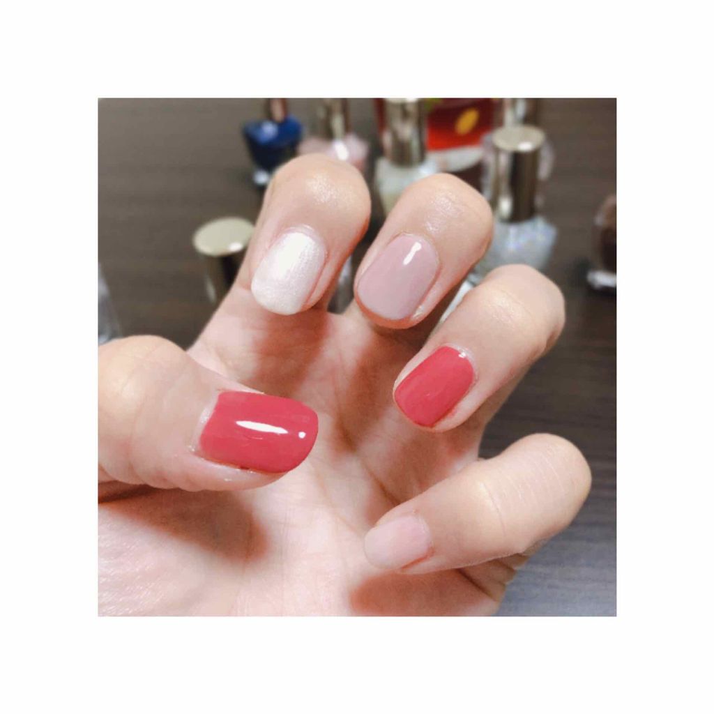 カラフルネイルズ/キャンメイク/マニキュアを使ったクチコミ(3枚目)