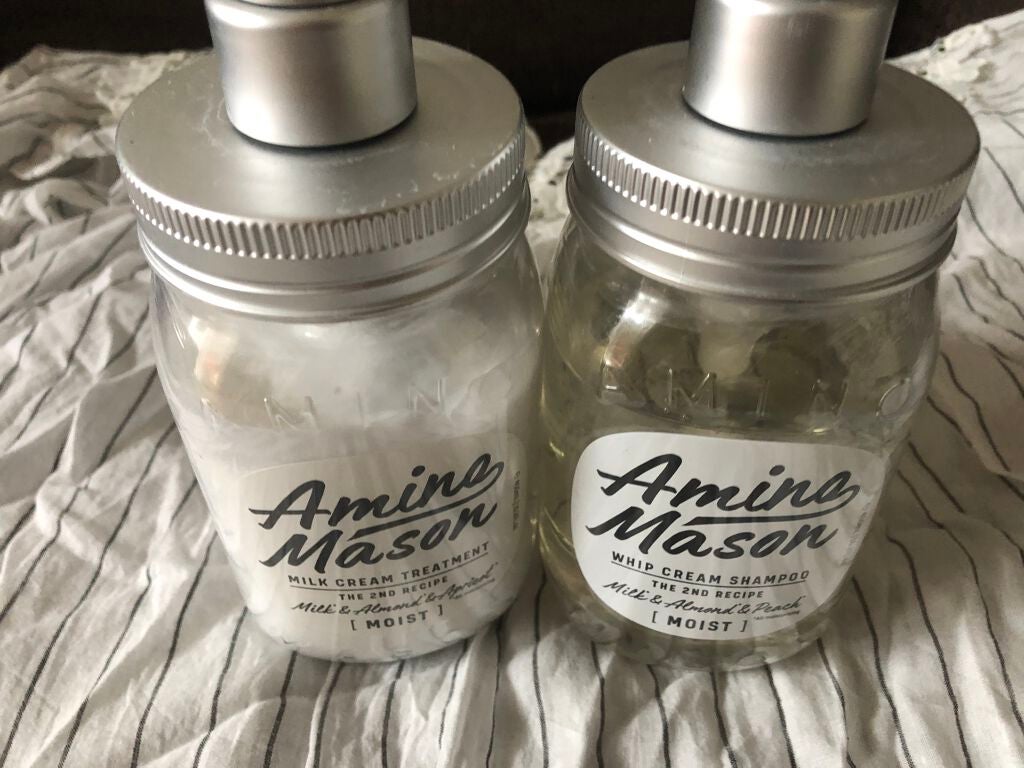 アミノメイソン ディープモイスト ホイップクリーム シャンプー/ミルククリーム ヘアトリートメント/アミノメイソン/市販シャンプーを使ったクチコミ(1枚目)