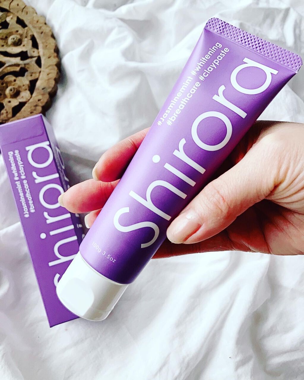 シローラクレイホワイトニング/Shirora/歯磨き粉を使ったクチコミ（2枚目）