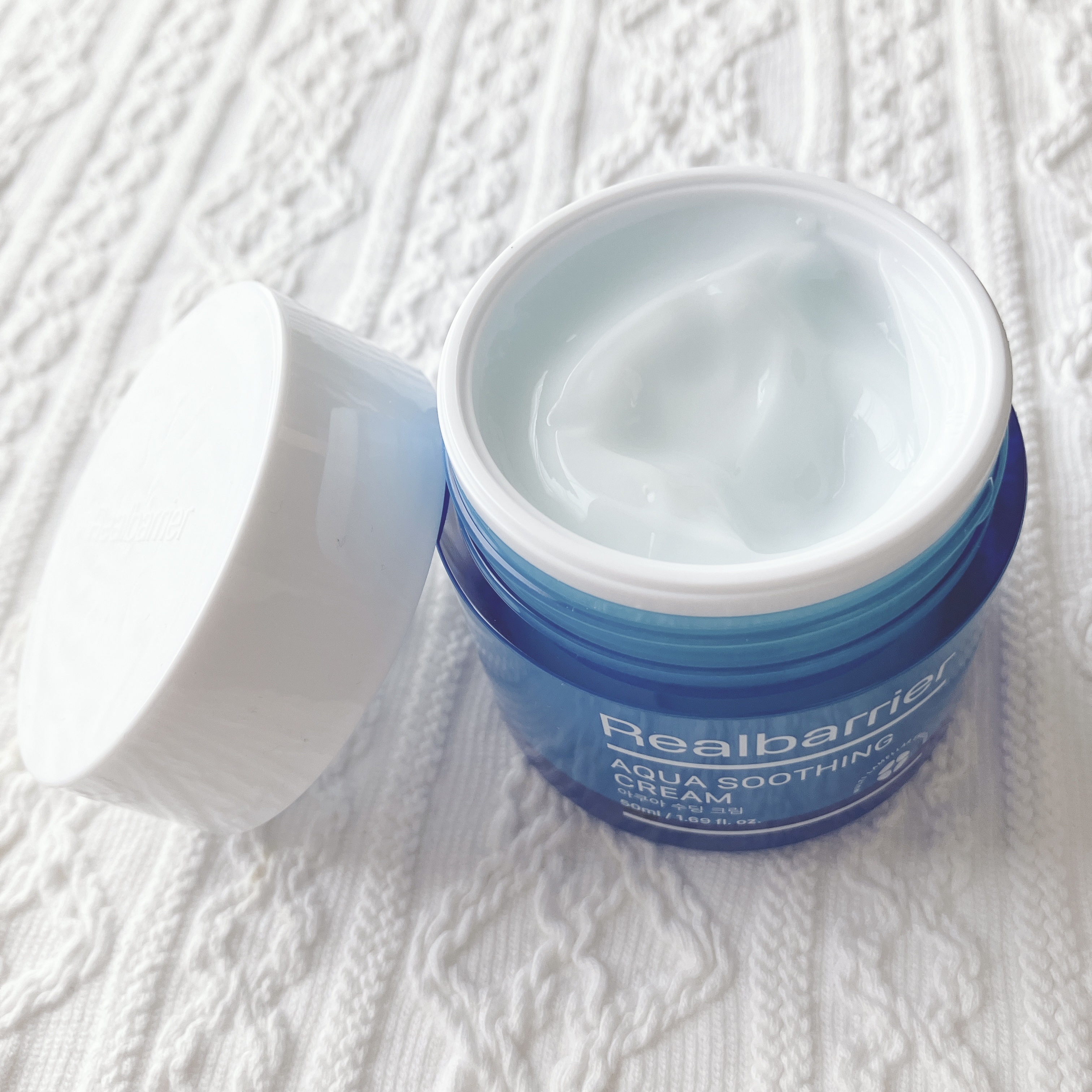 アクアスージングクリーム/Real Barrier/フェイスクリームを使ったクチコミ（3枚目）