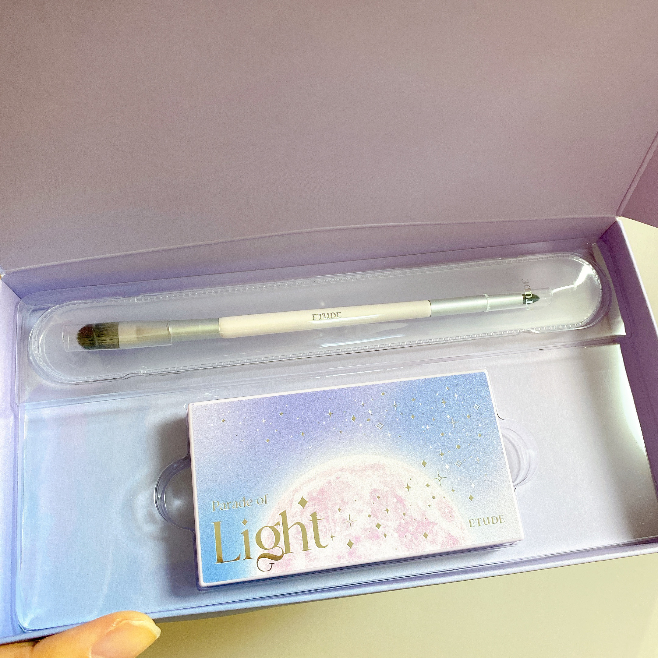 パレードオブライト　プレイカラーアイズミニ　ロゼワイン　スペシャルキット/ETUDE/メイクアップキットを使ったクチコミ（2枚目）