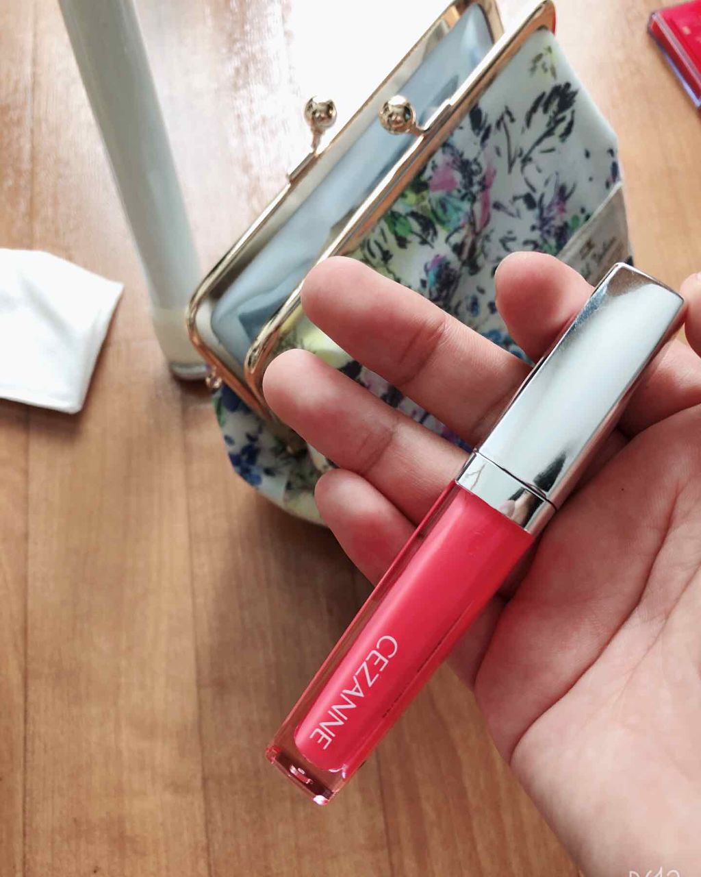 ジェルグロスリップ/CEZANNE/リップグロスを使ったクチコミ(1枚目)