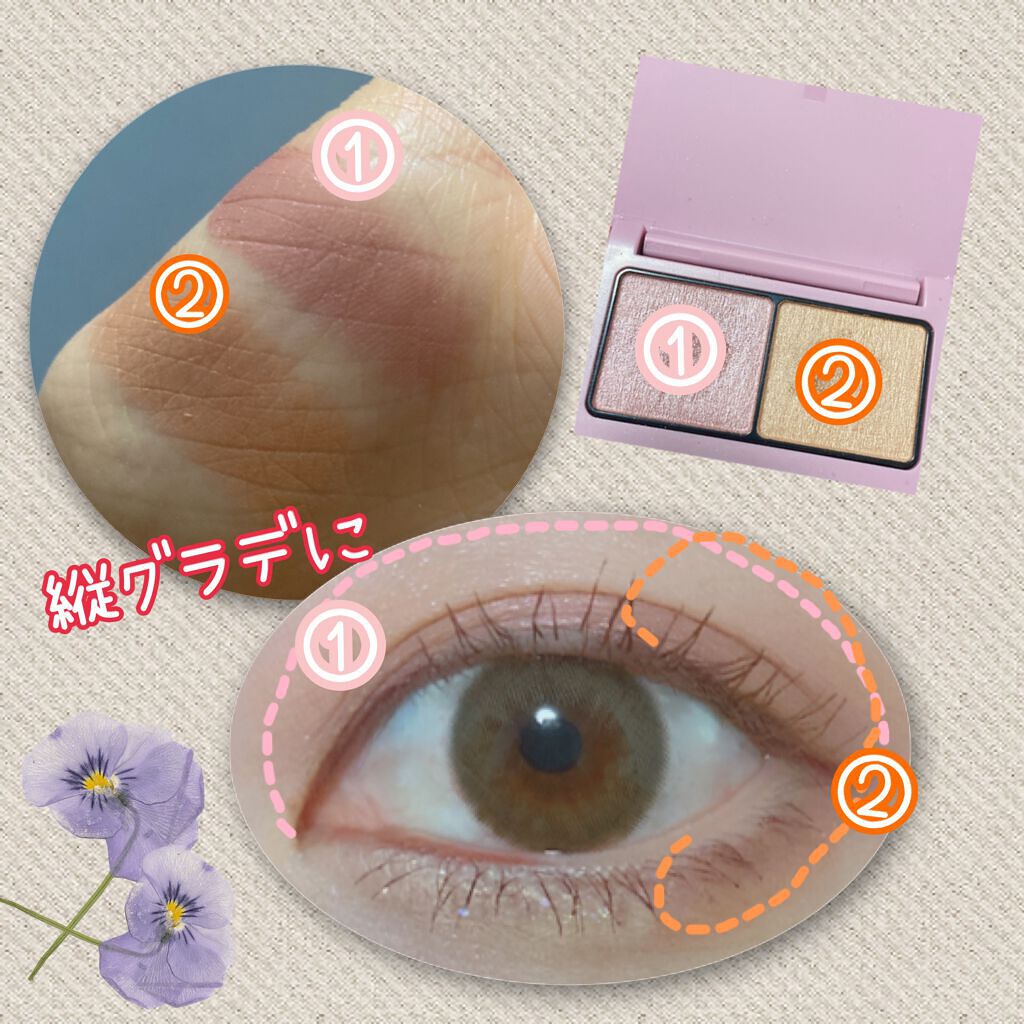 エテュセ アイエディション(カラーパレット)/ettusais/アイシャドウパレットを使ったクチコミ(3枚目)