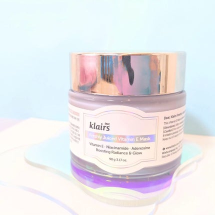 フレッシュリージュースドビタミンEマスク(90g)/Klairs/フェイスクリームを使ったクチコミ(1枚目)