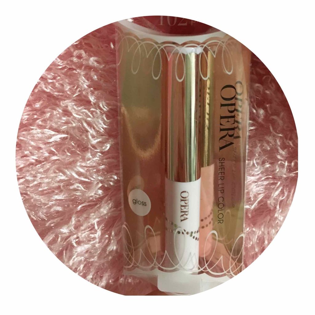 オペラ シアーリップカラー RN/OPERA/リップグロスを使ったクチコミ(1枚目)