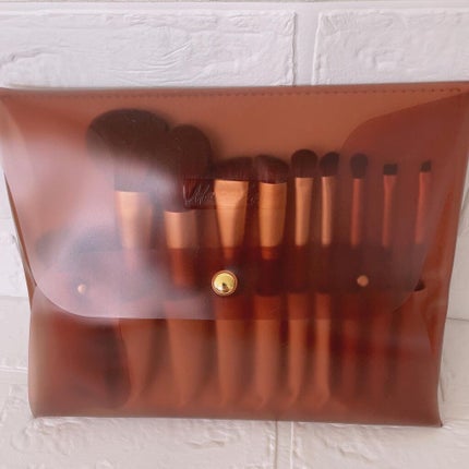 SIXPLUS X MARILYN 10本メイクアップブラシセット/SIXPLUS/メイクブラシを使ったクチコミ(4枚目)
