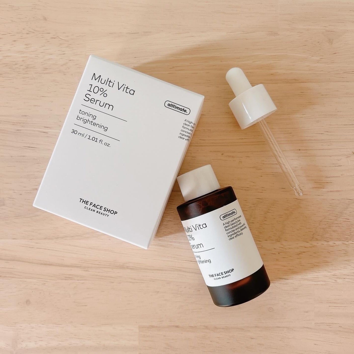 オールティメット マルチビタ10%セラム/THE FACE SHOP/美容液を使ったクチコミ(1枚目)