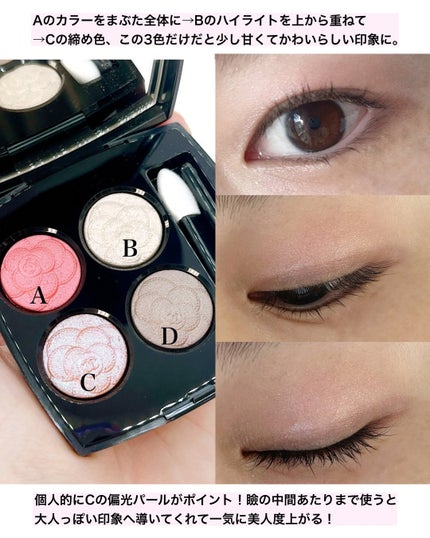 レ キャトル オンブル/CHANEL/アイシャドウパレットを使ったクチコミ(9枚目)