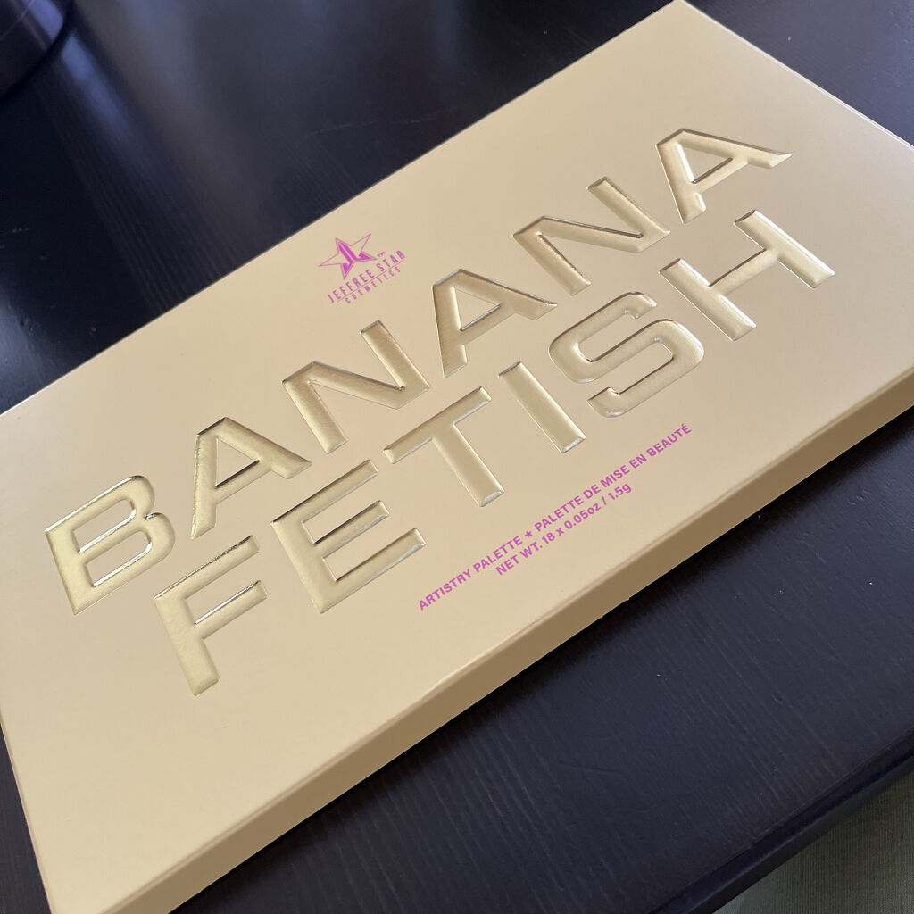 BANANA  FETISH/Jeffree Star Cosmetics/アイシャドウパレットを使ったクチコミ（2枚目）