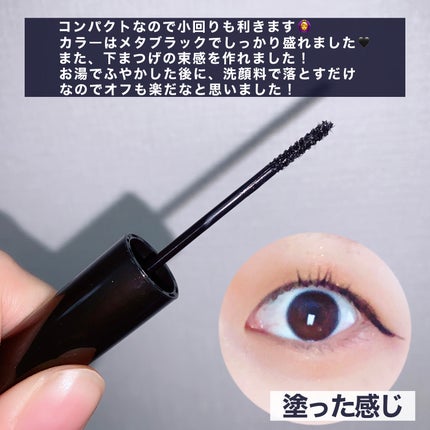 ラッシュガーディアン ナノグラヴィティマスカラ/LASHGUARDIAN/マスカラを使ったクチコミ(3枚目)