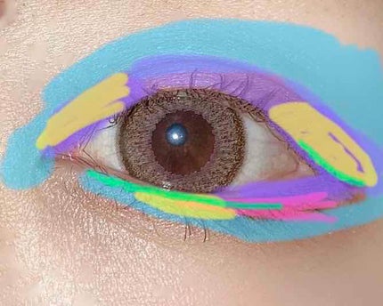 トーンアップアイシャドウ/CEZANNE/アイシャドウパレットを使ったクチコミ(3枚目)