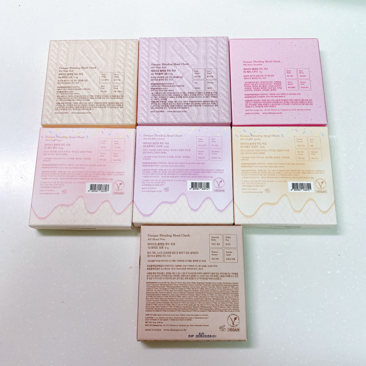 ブレンディングムードチーク/dasique/パウダーチークを使ったクチコミ(4枚目)