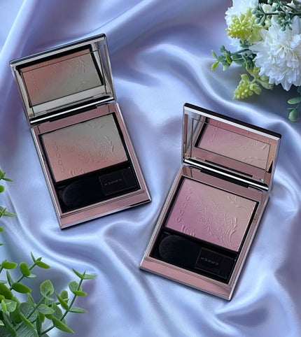 ブラーリング カラー ブラッシュ/SUQQU/パウダーチークを使ったクチコミ(4枚目)