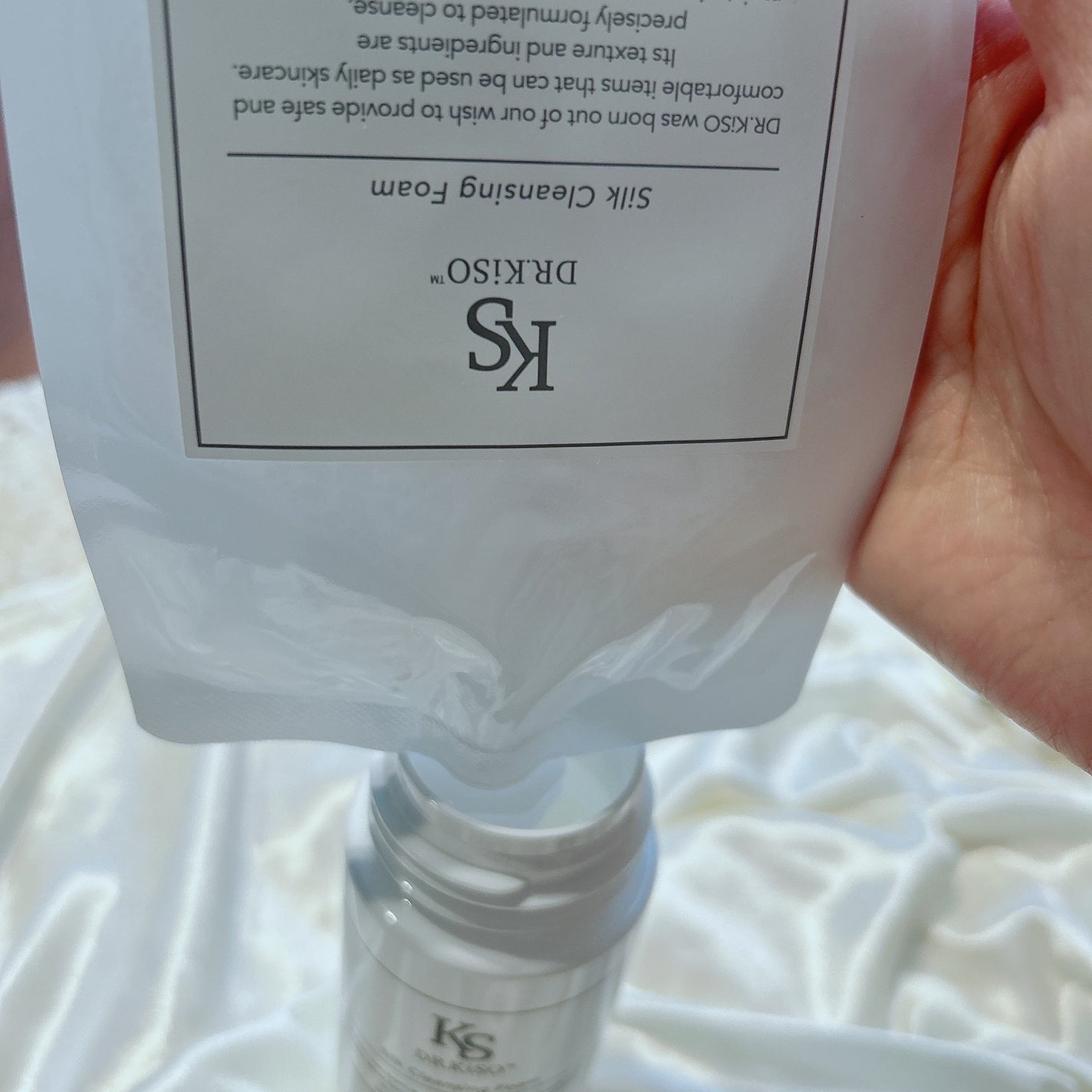 シルククレンジングフォーム/DR.KiSO™/泡洗顔を使ったクチコミ(3枚目)