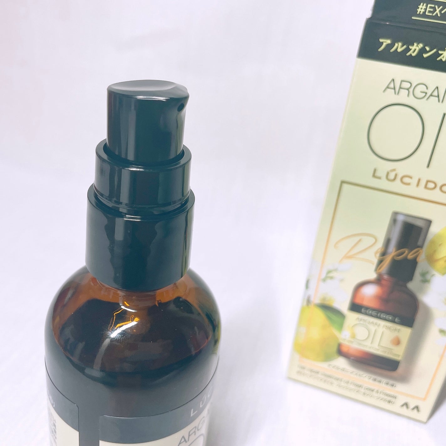 オイルトリートメント #EXヘアリペアオイル フレッシュペアー&フリージアの香り/ルシードエル/アウトバストリートメントを使ったクチコミ(4枚目)