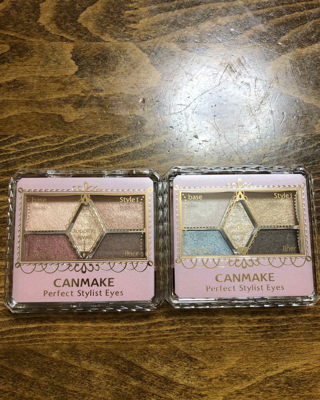 【旧品】パーフェクトスタイリストアイズ/キャンメイク/アイシャドウパレットを使ったクチコミ(1枚目)