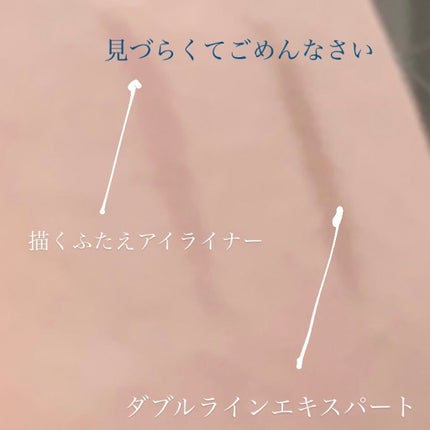 ダブルラインエキスパート/KATE/リキッドアイライナーを使ったクチコミ(2枚目)