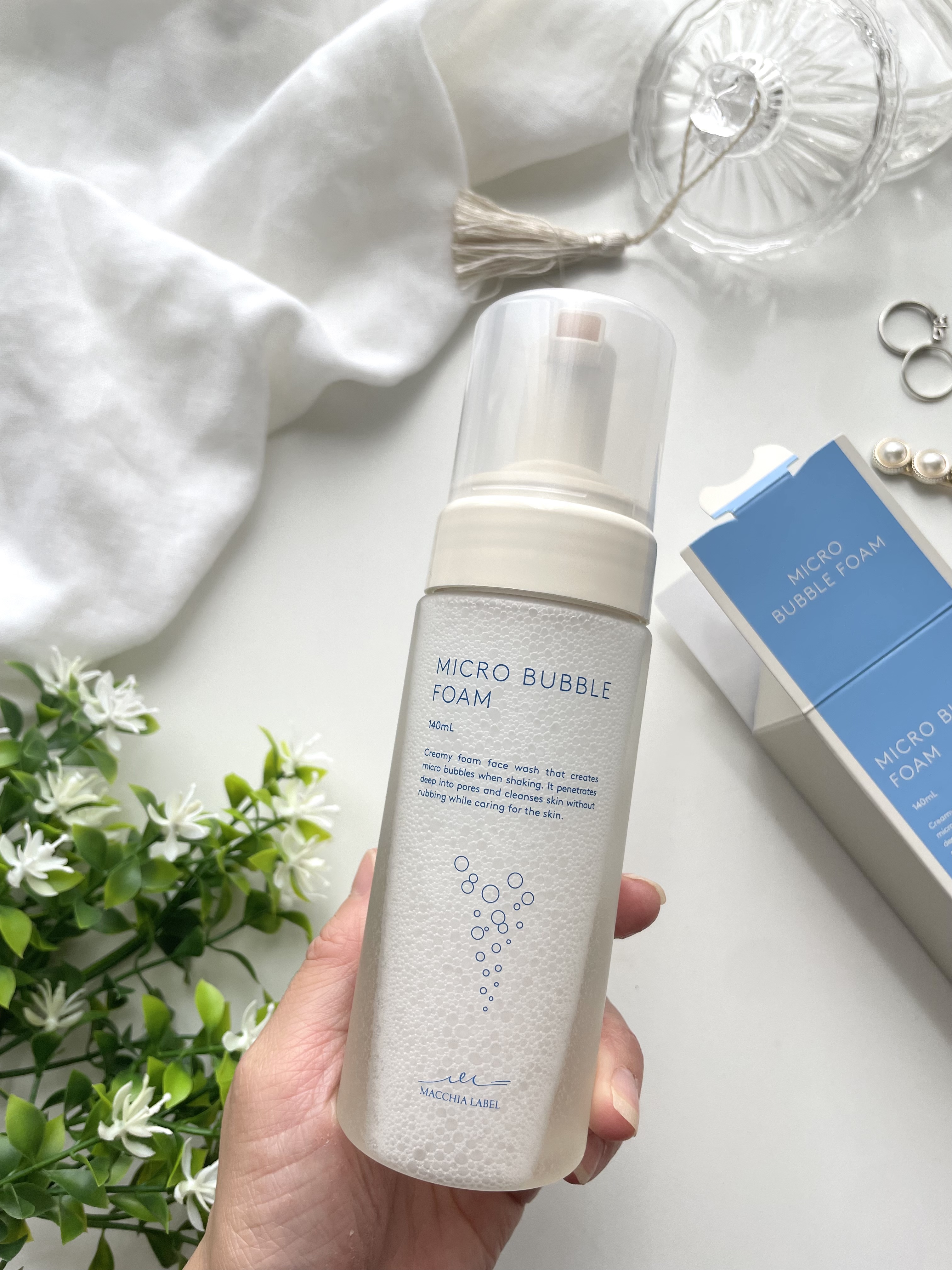 マイクロバブルフォーム/Macchia Label/泡洗顔を使ったクチコミ（2枚目）