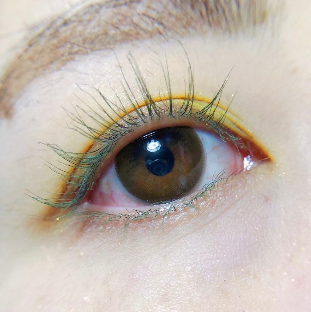 ダイヤモンドシリーズ カラーマスカラ/ZEESEA/マスカラを使ったクチコミ(2枚目)