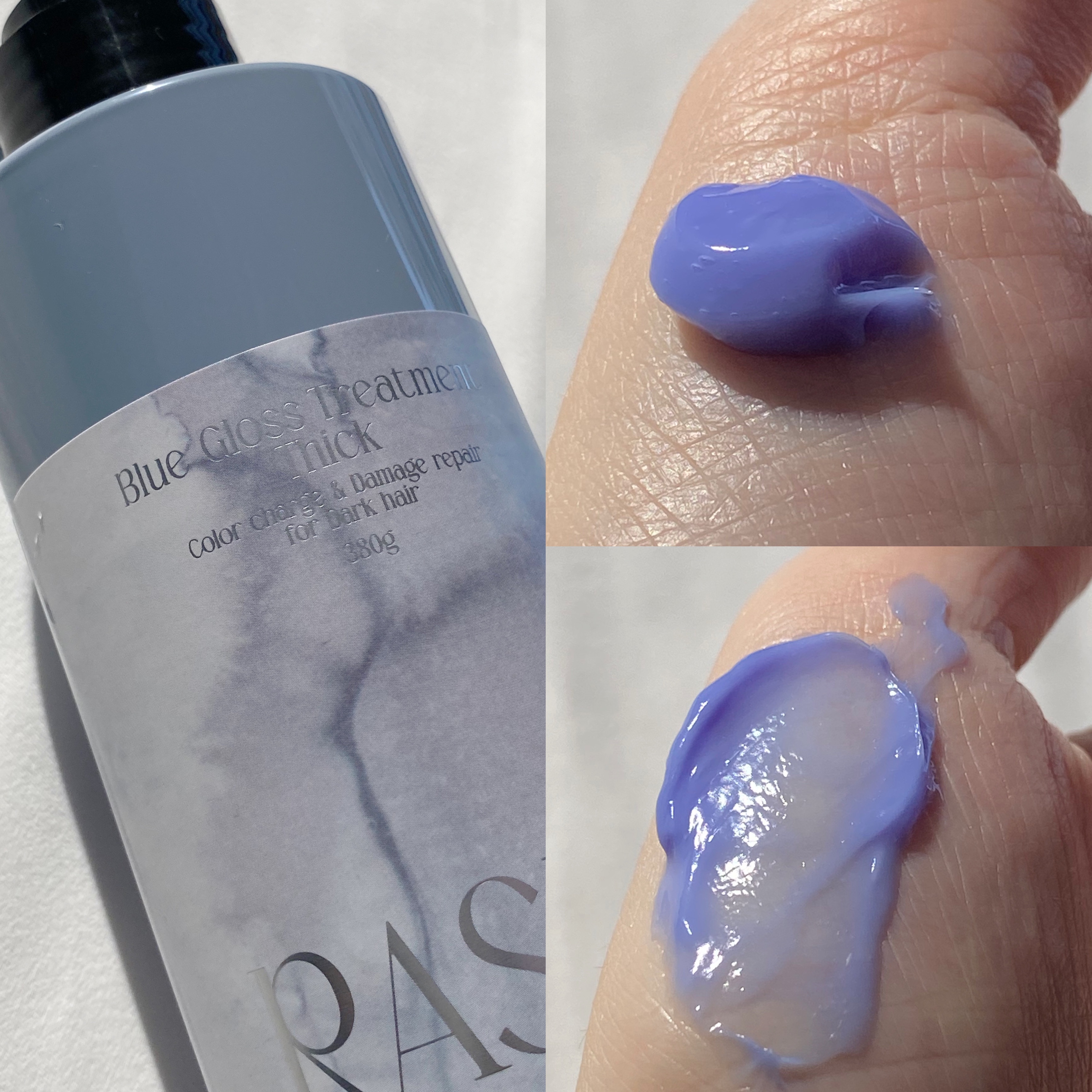 ブルーグロスシャンプー/トリートメント/rasica/市販シャンプーを使ったクチコミ（2枚目）