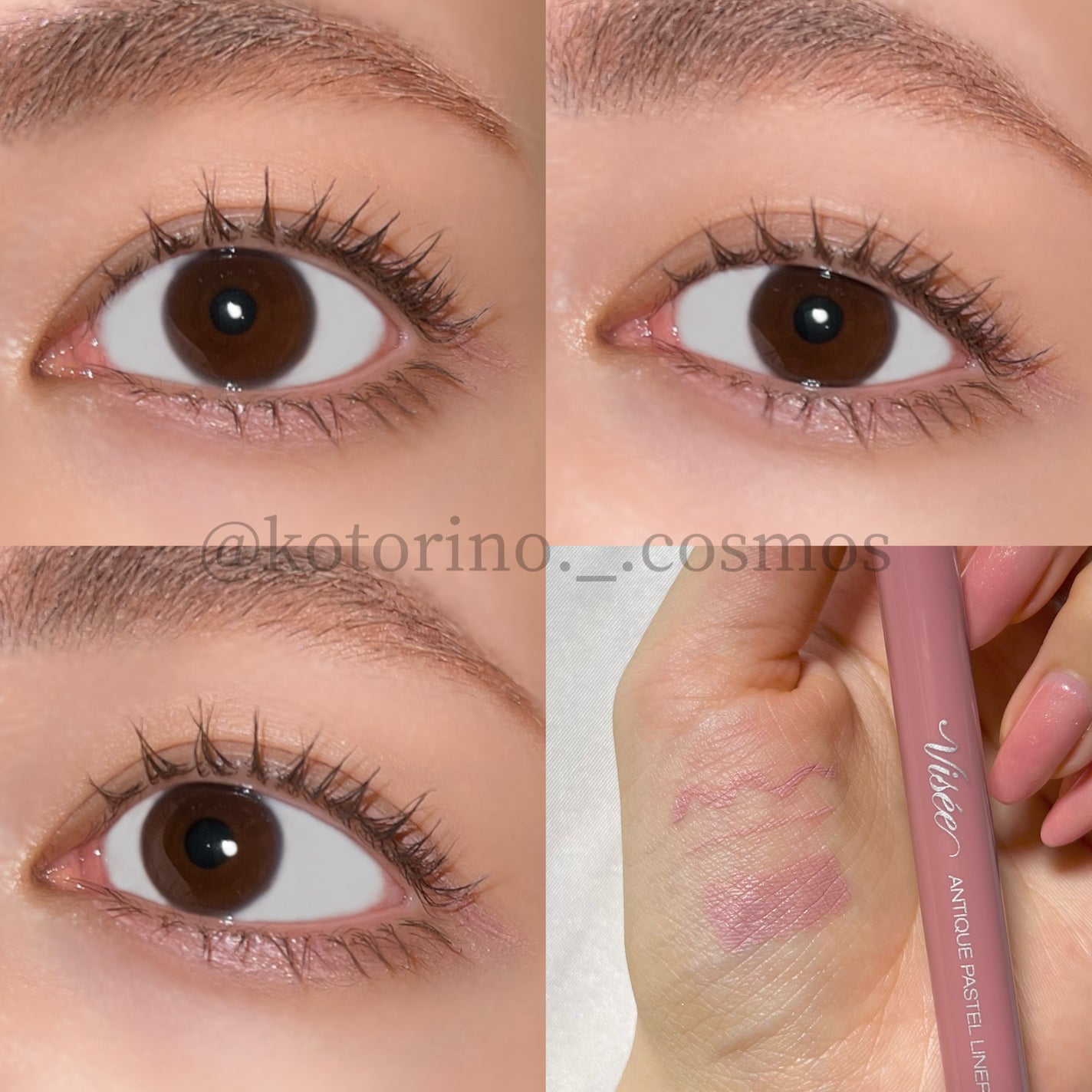 アンティークパステル ライナー/Visée/リキッドアイライナーを使ったクチコミ(6枚目)