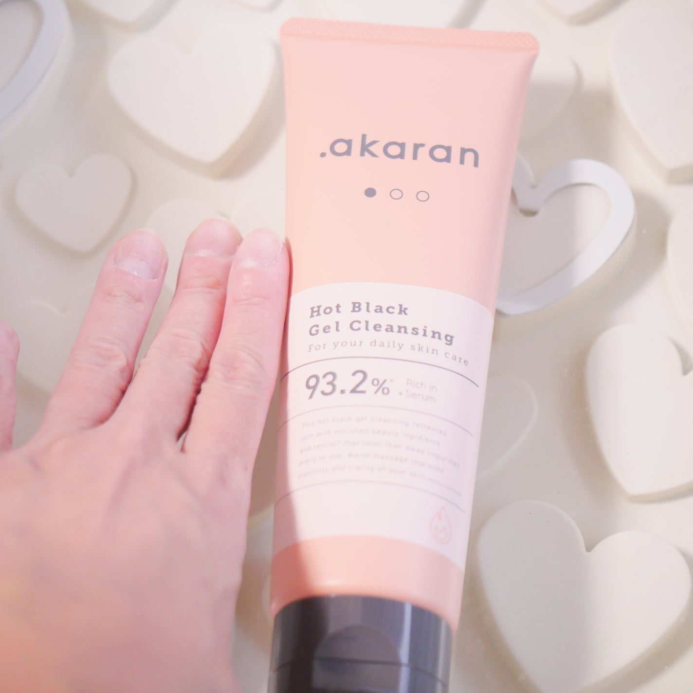 ホットブラックジェルクレンジング/.akaran/クレンジングジェルを使ったクチコミ(2枚目)