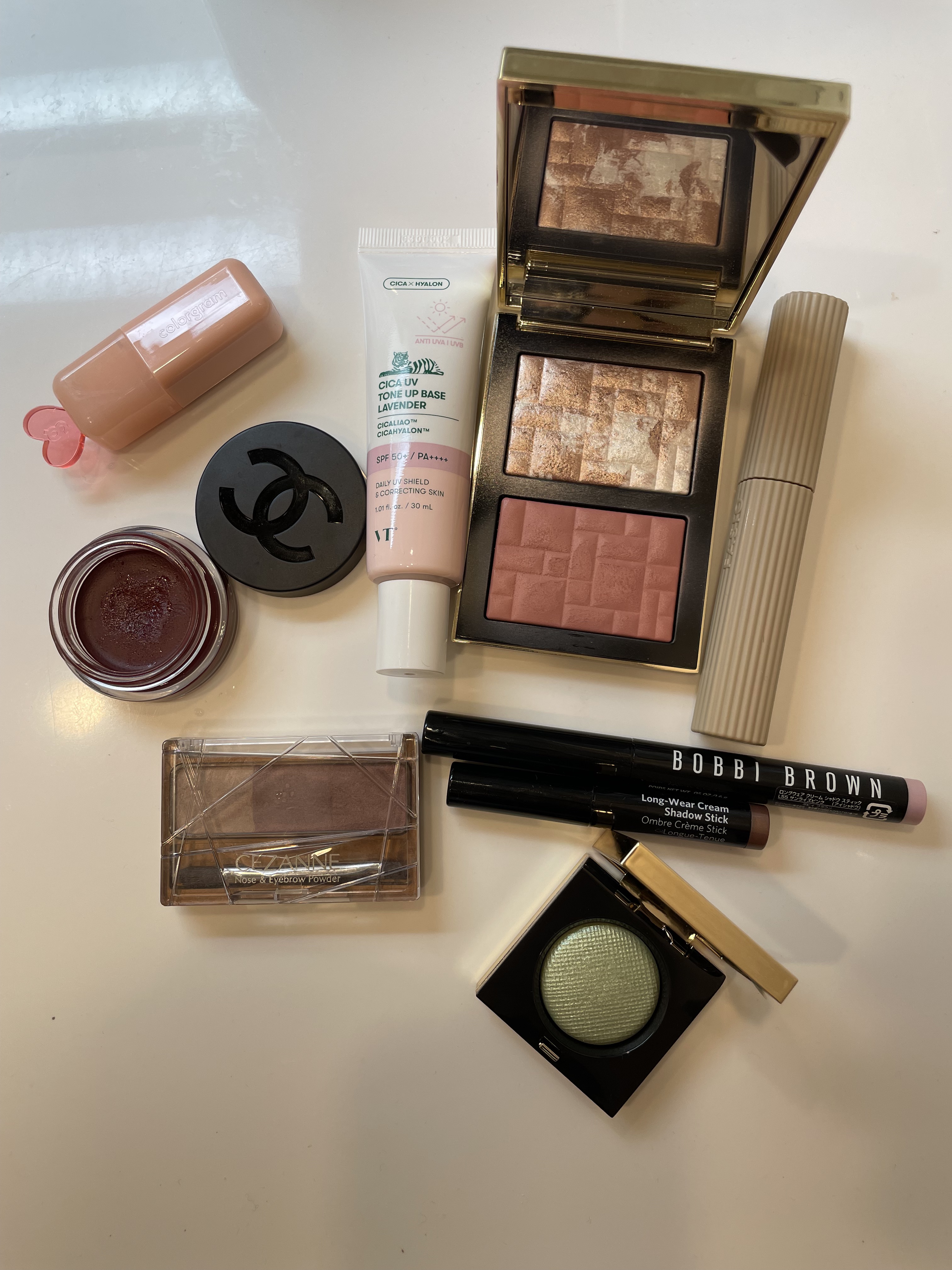 ノーズ＆アイブロウパウダー/CEZANNE/パウダーアイブロウを使ったクチコミ（3枚目）