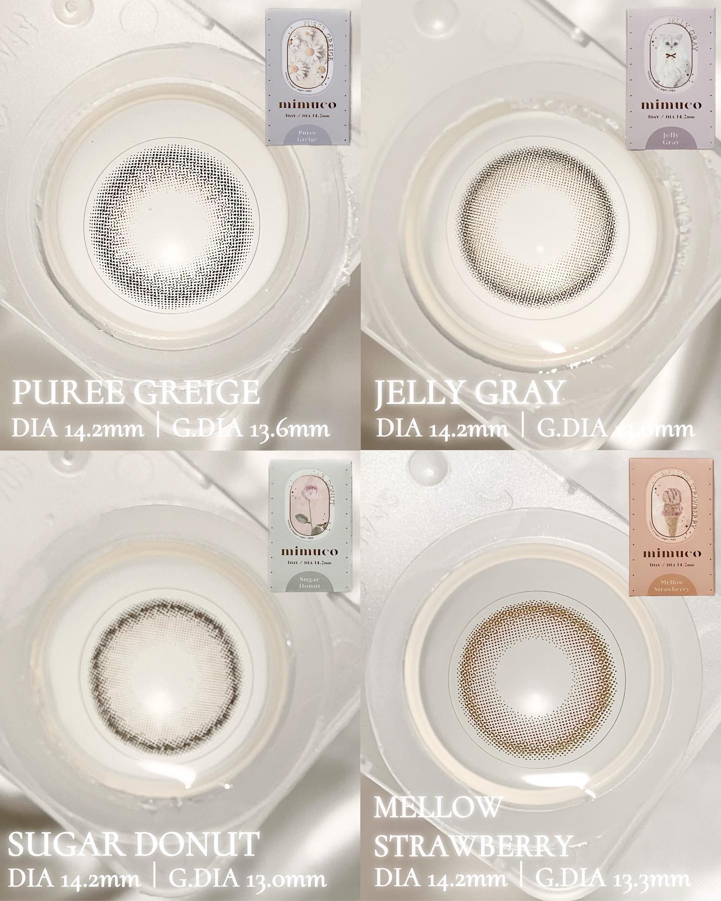 mimuco 1day/mimuco/ワンデー（１DAY）カラコンを使ったクチコミ（2枚目）