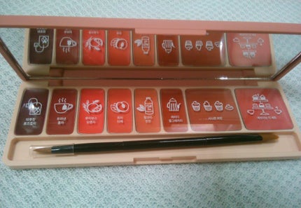 プレイカラーリップ&チーク/ETUDE/口紅を使ったクチコミ(4枚目)