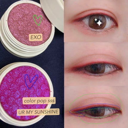 Super Shock Shadow/ColourPop/単色アイシャドウを使ったクチコミ(1枚目)