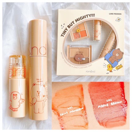 LINE FRIENDS EDITION/rom&nd/メイクアップキットを使ったクチコミ(1枚目)