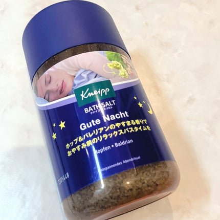 クナイプ グーテナハト バスソルト ホップ&バレリアンの香り/クナイプ/無機塩系入浴剤を使ったクチコミ(2枚目)