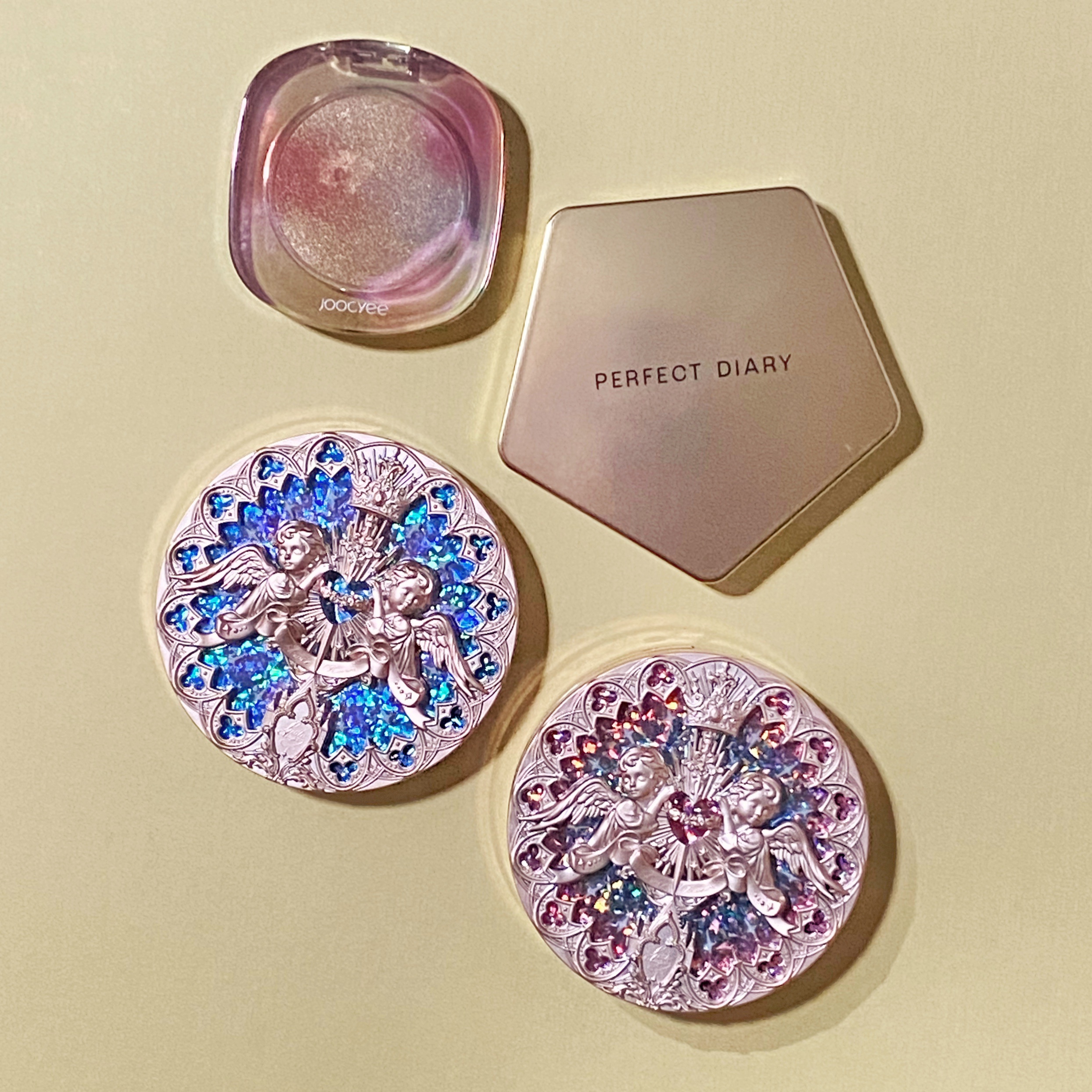 フラワーノーズ リトルエンジェルコレクション ハイライター L02 Paradise Lost (失楽園)/FlowerKnows/パウダーハイライトを使ったクチコミ（2枚目）