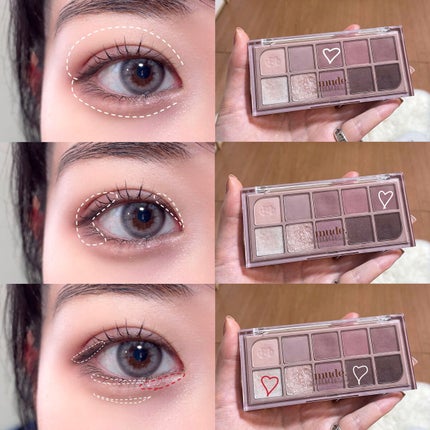 MDショールモーメント アイシャドウパレット/mude./アイシャドウパレットを使ったクチコミ(2枚目)