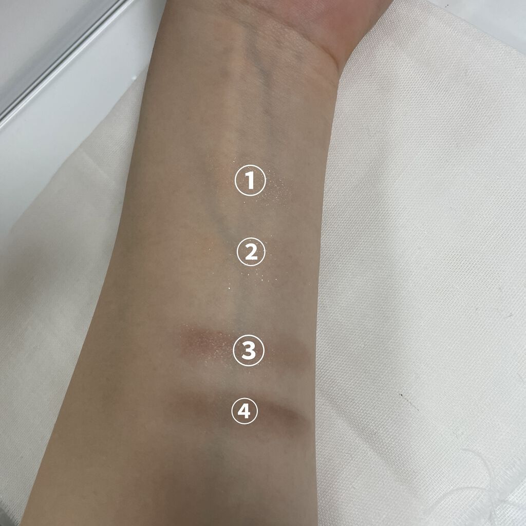 グラデーション アイシャドウ/ちふれ/アイシャドウパレットを使ったクチコミ（3枚目）