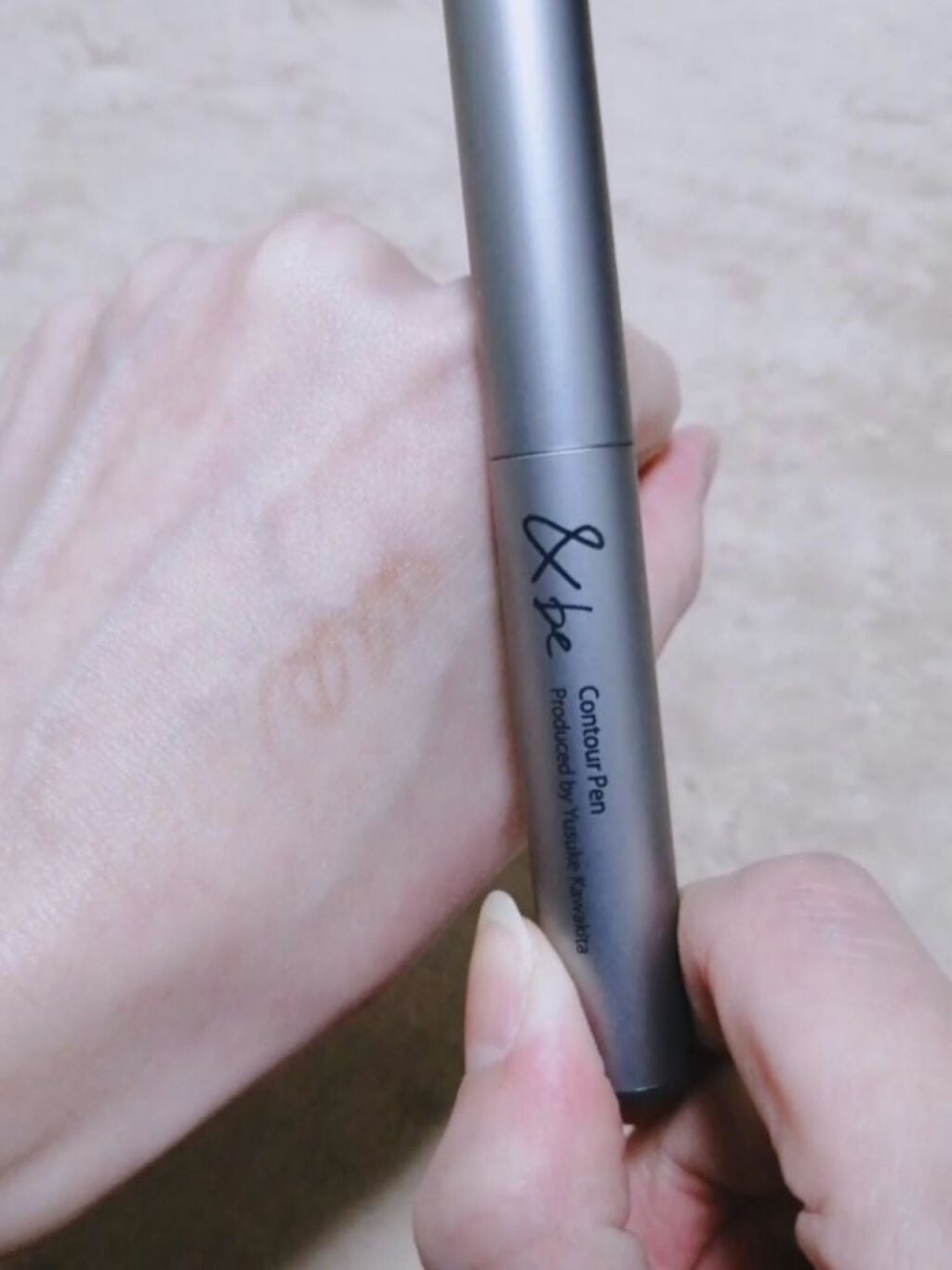 &be コントゥアペン/&be/シェーディングを使ったクチコミ(8枚目)