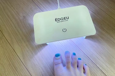 ÉDGEU Baked geLTE Lamp 　LED ジェルランプ/EDGEU/ネイル用品を使ったクチコミ（3枚目）