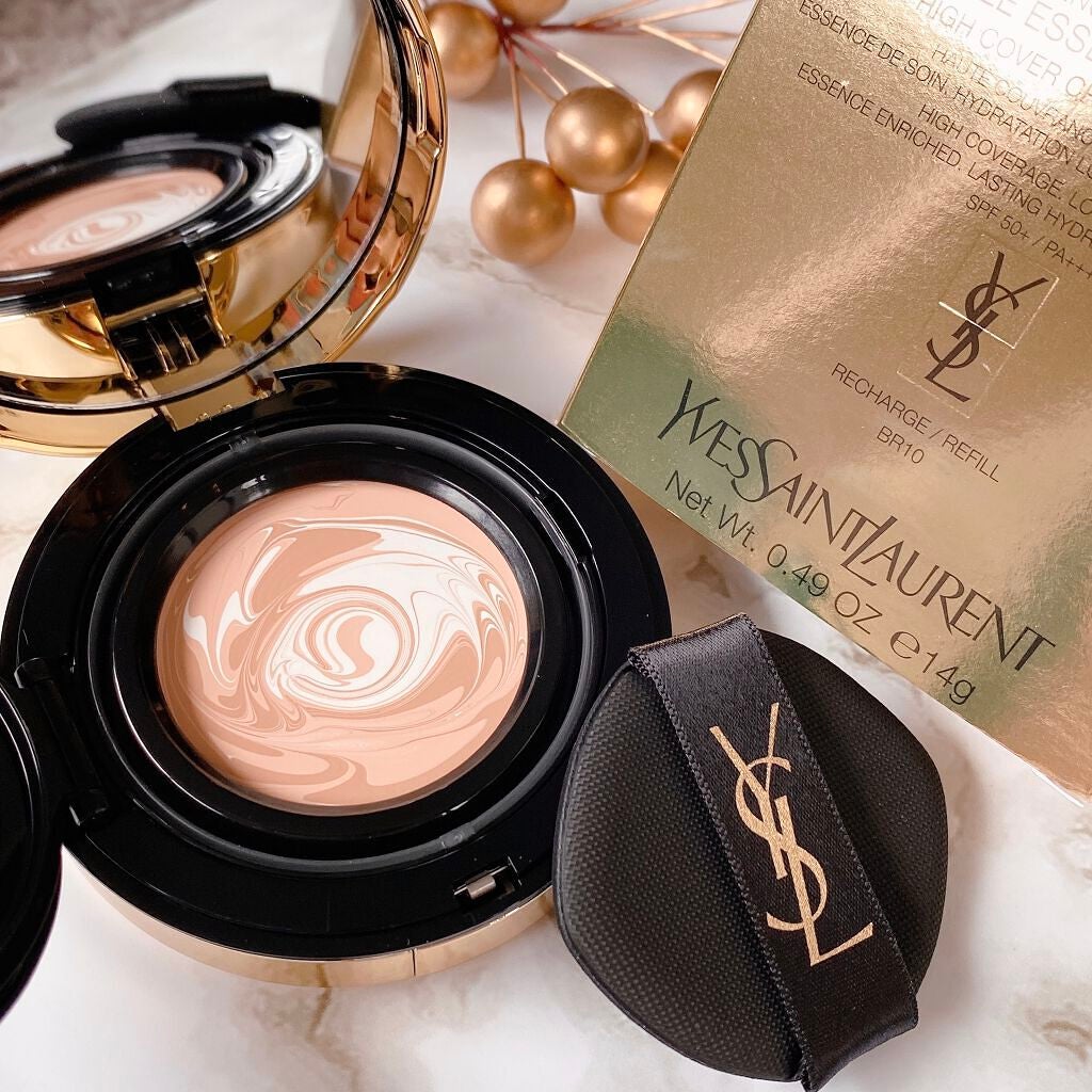 アンクル ド ポー マーブル エッセンス クリームパクト/YVES SAINT LAURENT BEAUTE/クッションファンデーションを使ったクチコミ(7枚目)