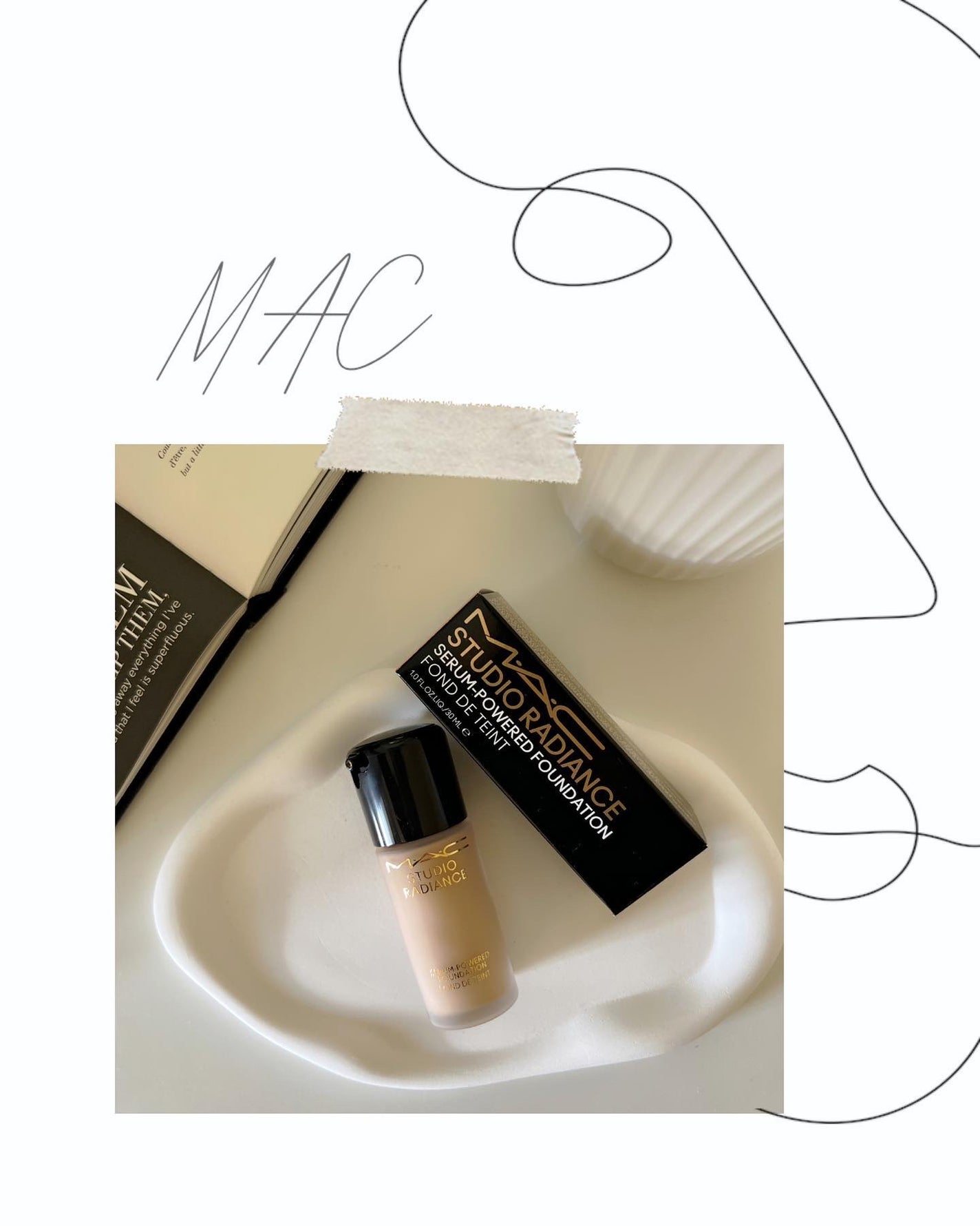 スタジオ ラディアンス セラム ファンデーション/M・A・C/リキッドファンデーションを使ったクチコミ(6枚目)